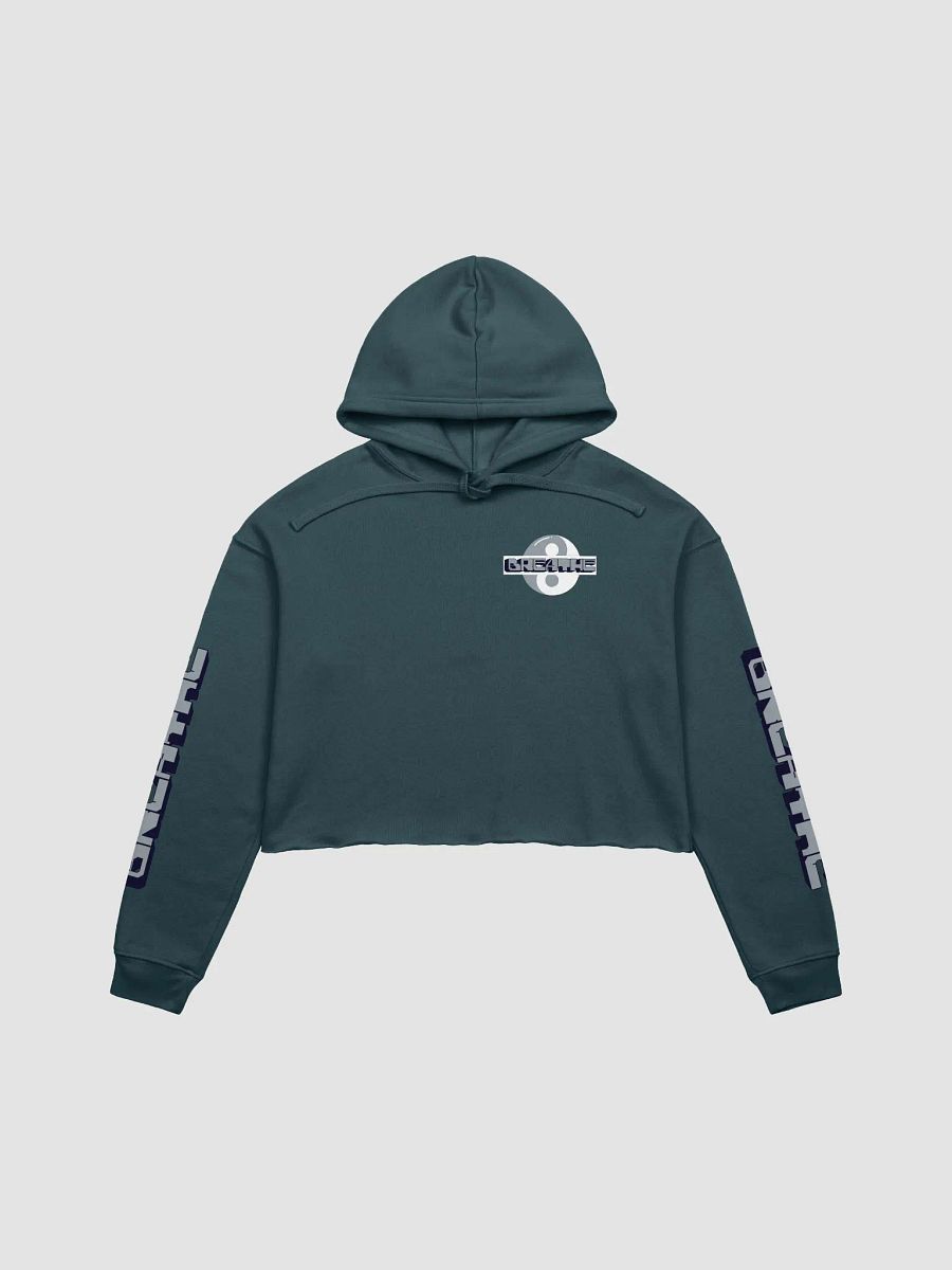 Breathe Fleece Crop Hoodie | Cozy, Stylish, and Mindful Fashion product image (2)