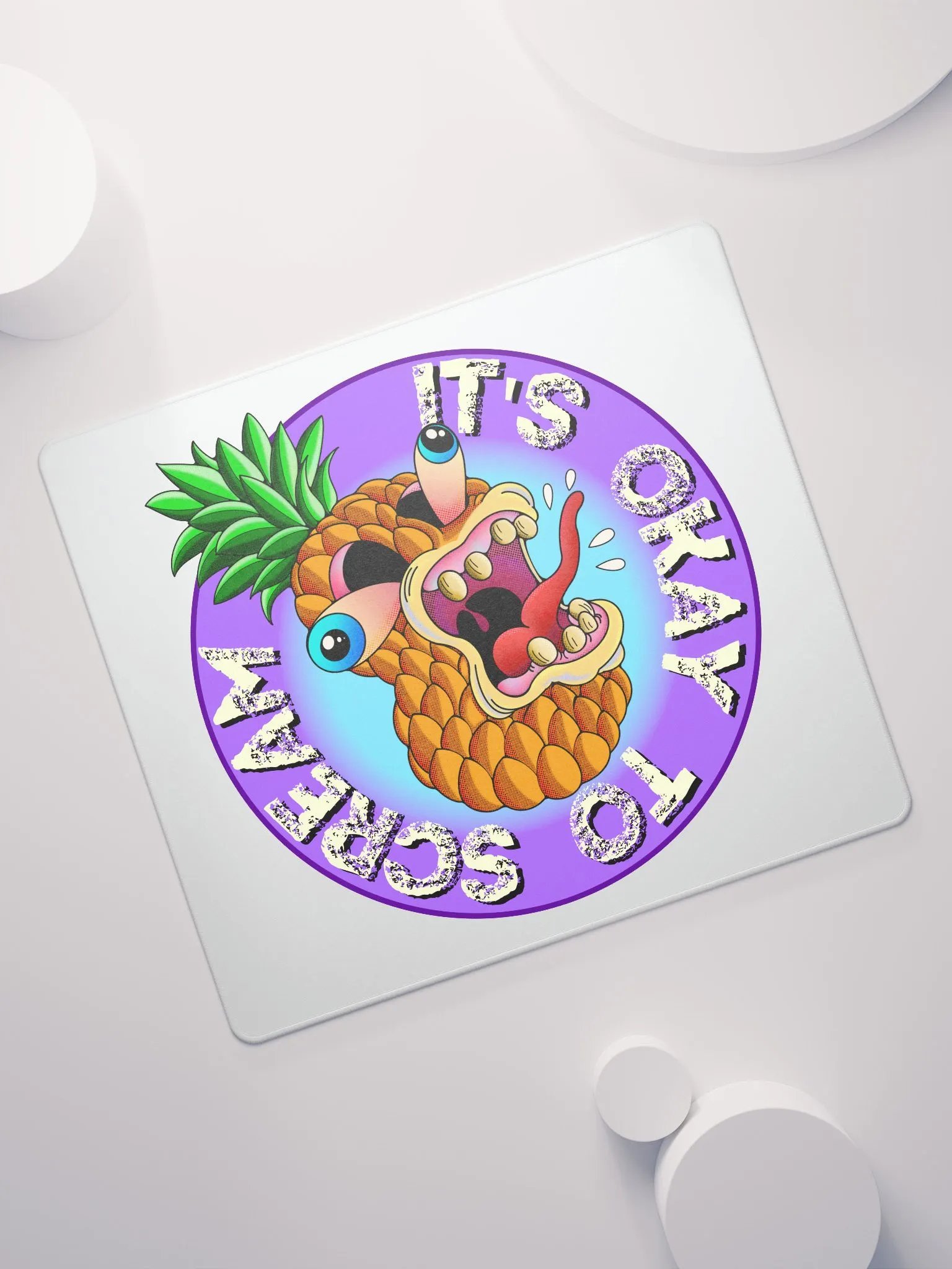 Please Scream: Gaming Mouse Pad product image (7)