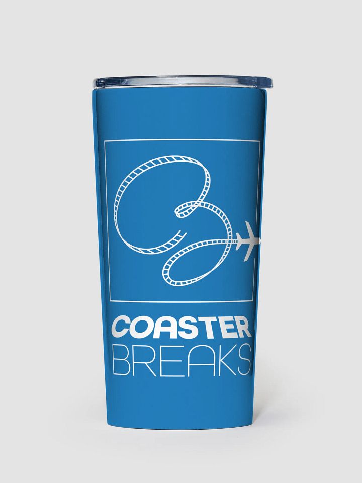 Stainless Steel Tumbler - Blue & White product image (1)