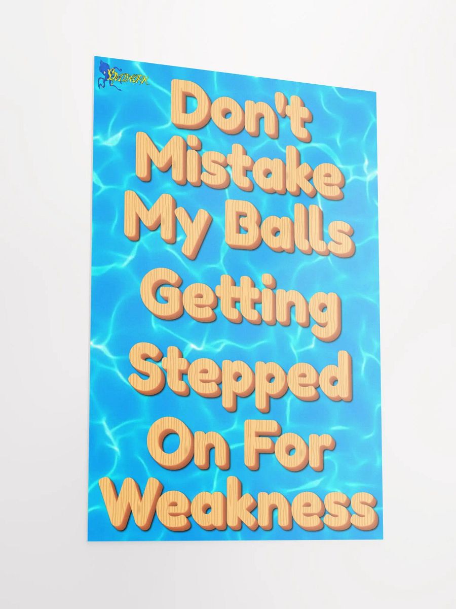 Don't Mistake Poster product image (2)