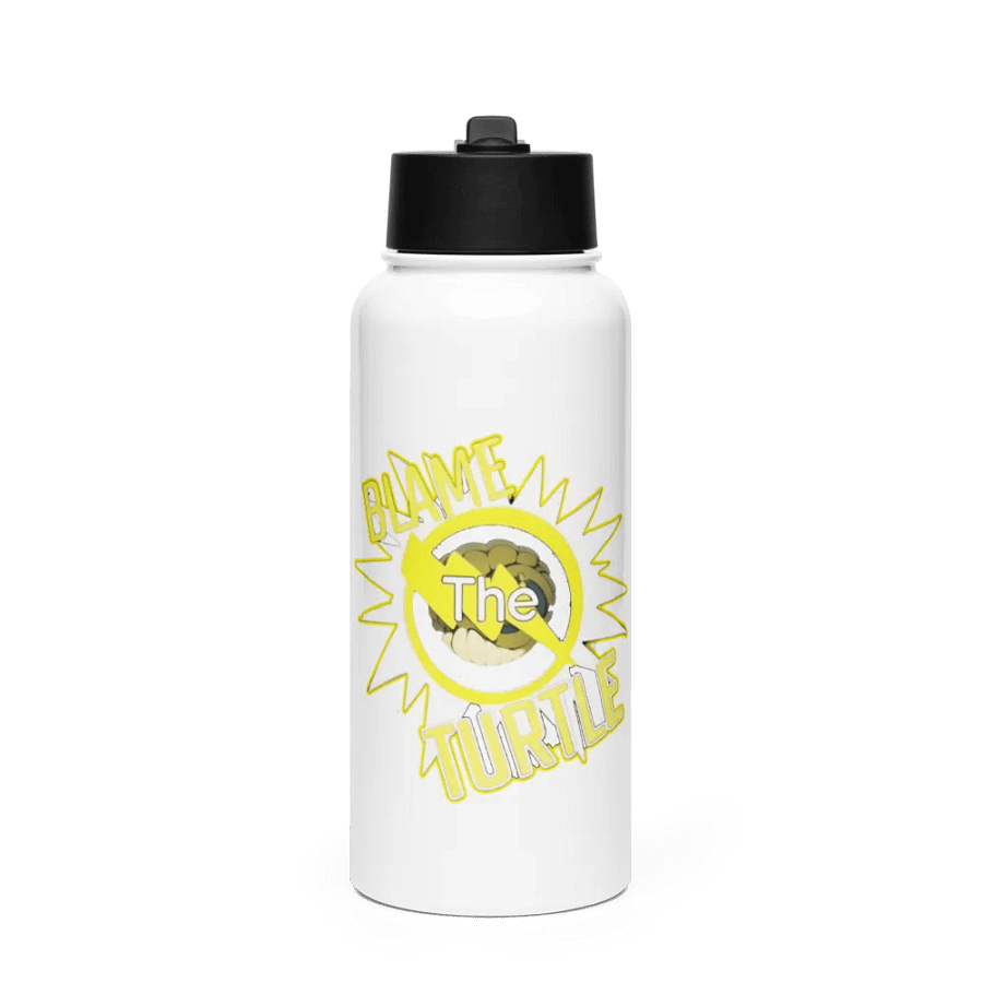 Blame The Turtle! Water Bottle Flip Straw product image (1)