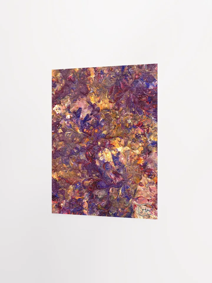 Victorian Flowers Fluid Acrylic Print product image (2)