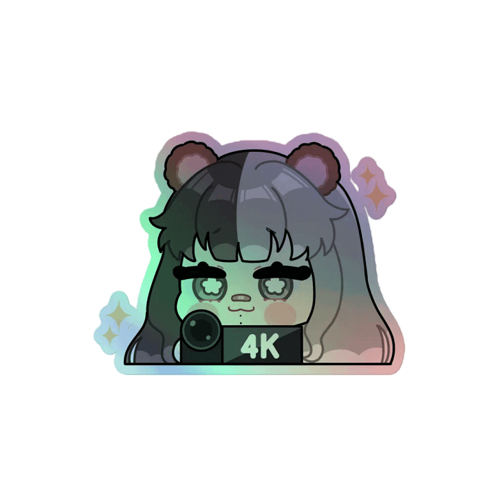 4K Holographic Sticker product image (2)