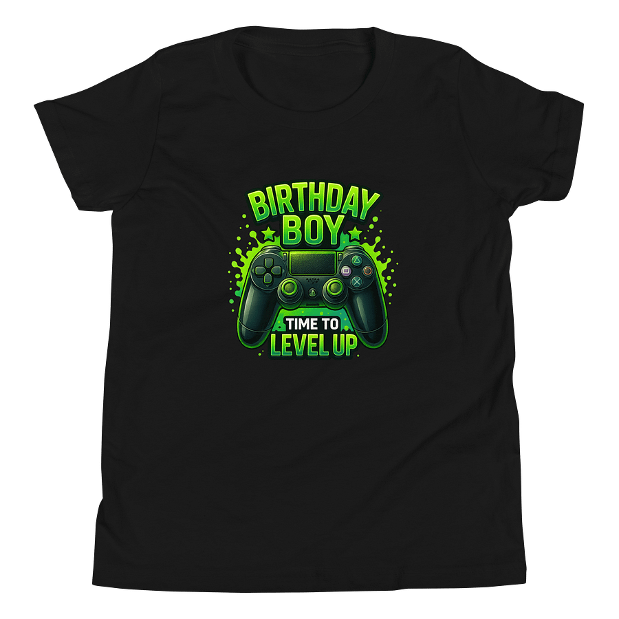 Birthday Boy - Time to Level Up T-shirt product image (4)