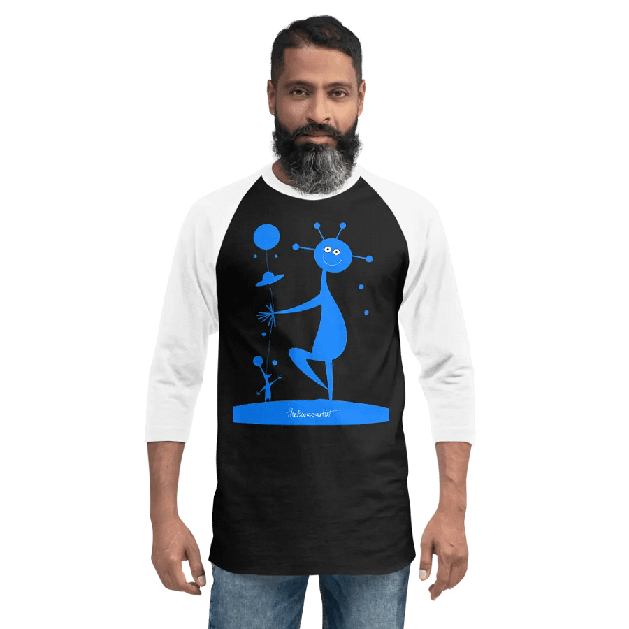 Tultex Fine Jersey Raglan Tee product image (1)