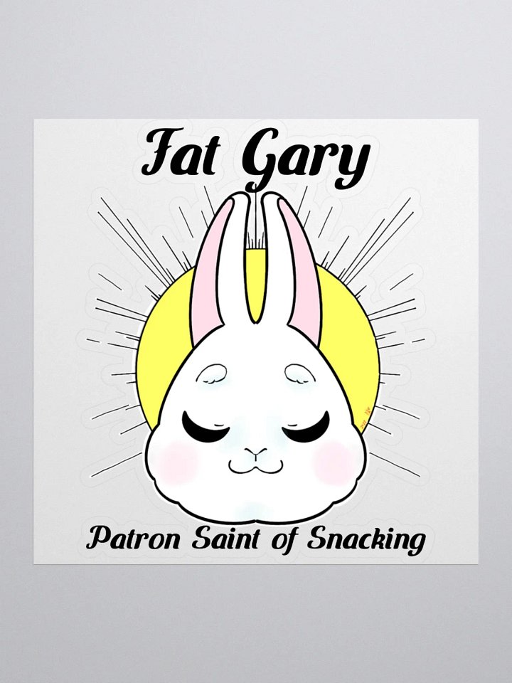 Fat Gary sticker product image (1)