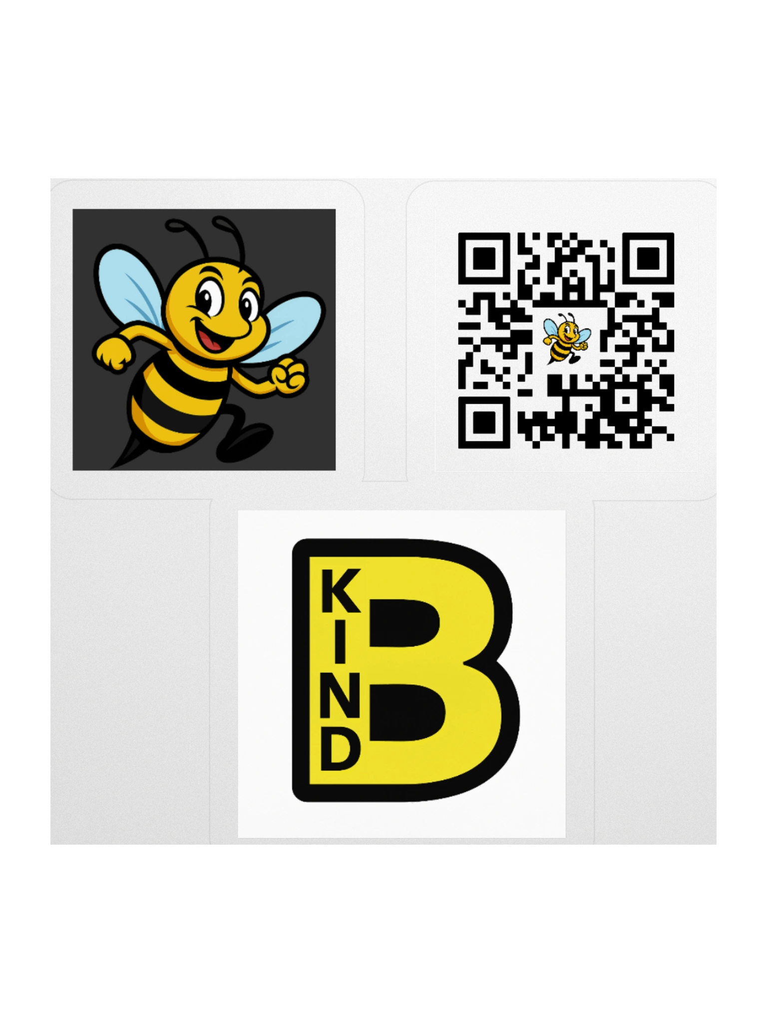 BKind Stickers with QR Code product image (1)