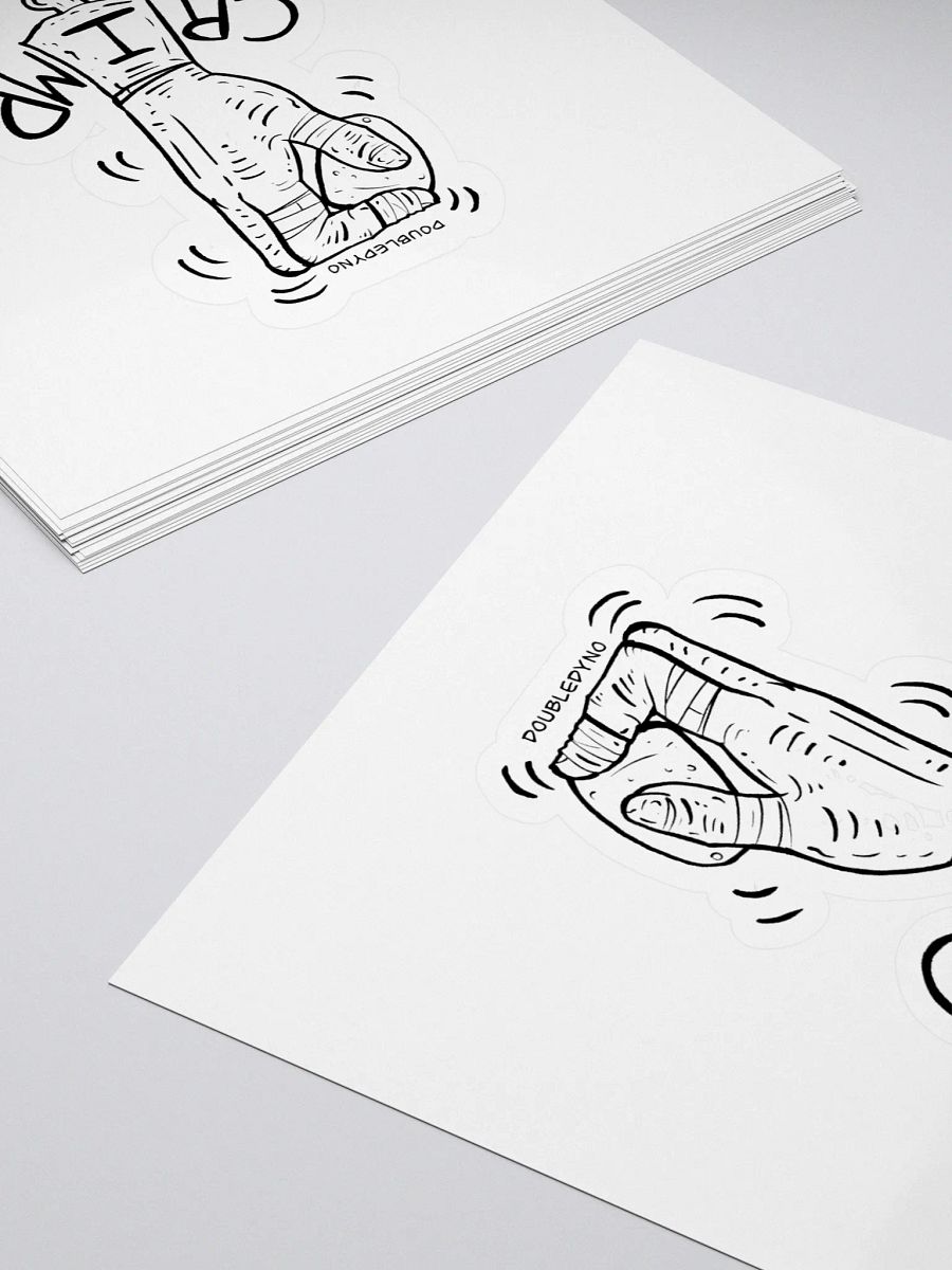 Crimp hold sticker product image (4)