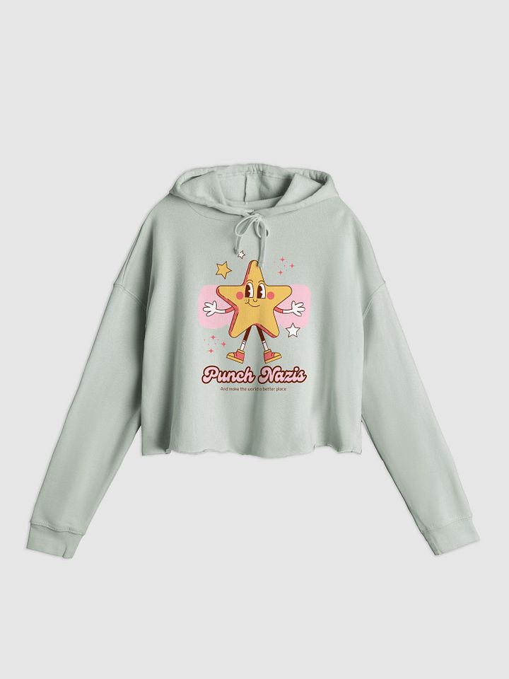 Rebellious Star Cropped Hoodie product image (10)