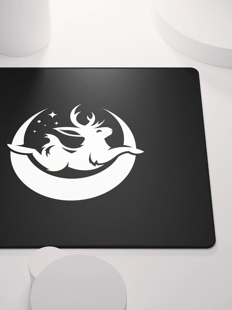 White Moonbound Gaming Mousepad product image (5)