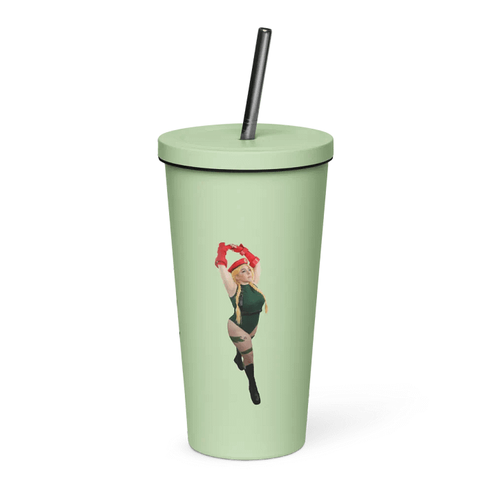 Cammy Insulated Tumbler w/ Straw product image (1)