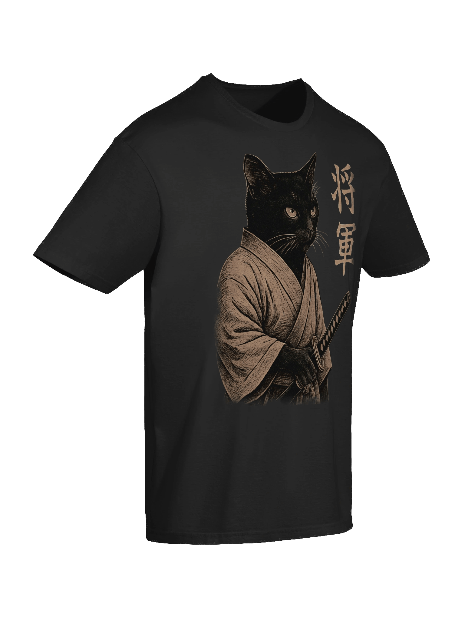 Samurai Cat Ukiyo-e T-Shirt product image (10)