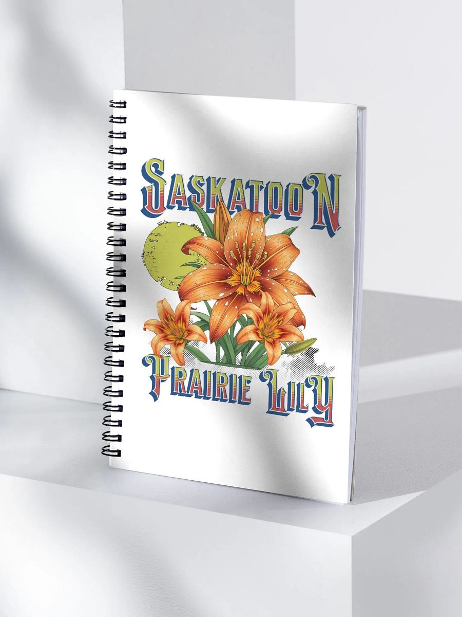 Saskatoon Prairie Lily Dreams Spiral Notebook product image (3)