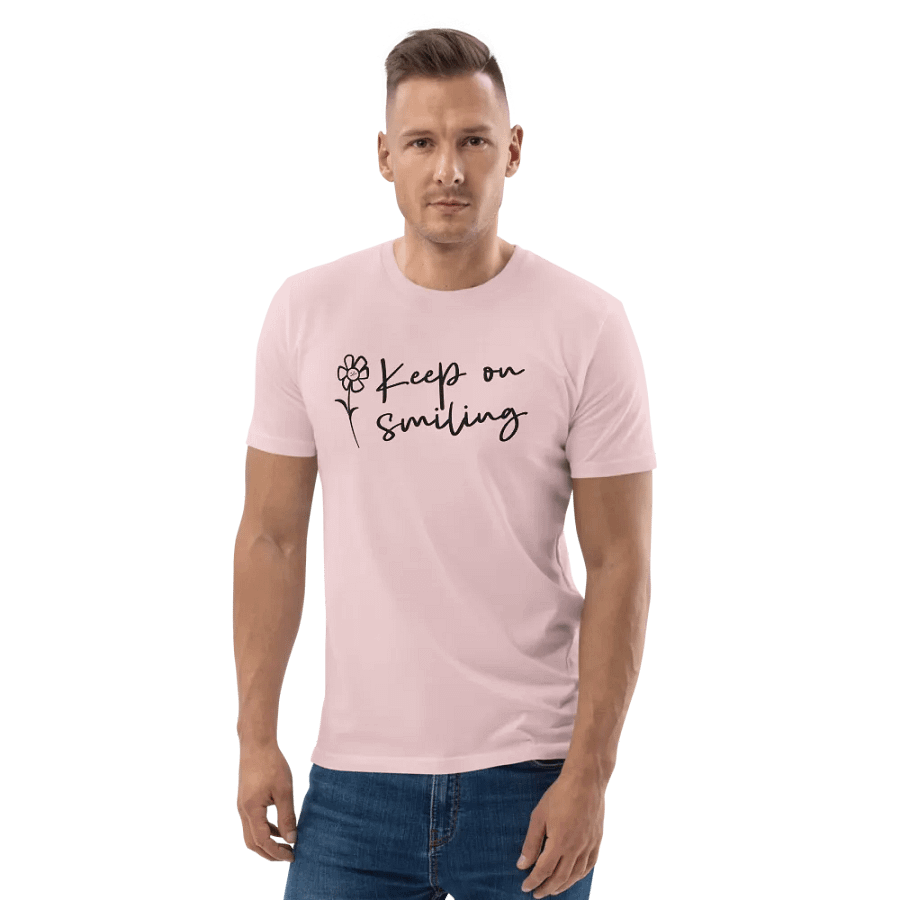 Keep on smiling eco t-shirt product image (99)