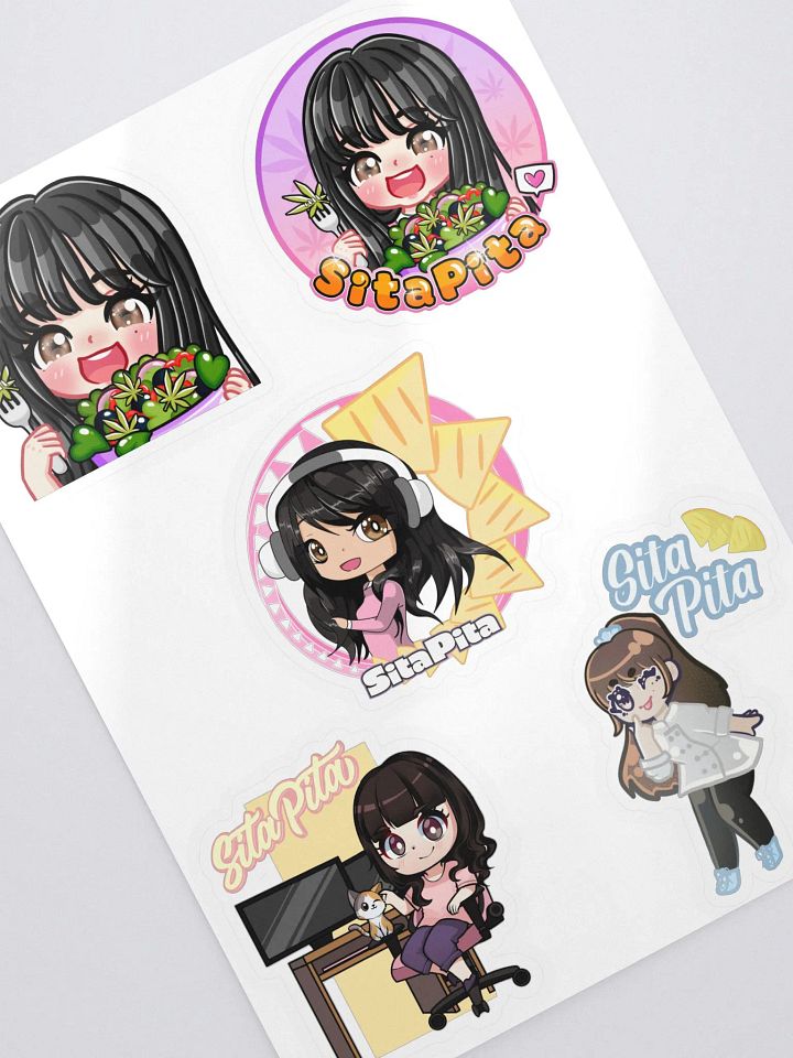 SitaPita Variety Sticker Pack product image (2)