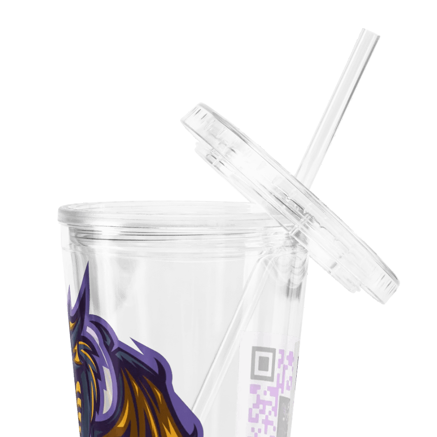 Double Wall Clear Plastic Tumbler (16 oz) product image (5)