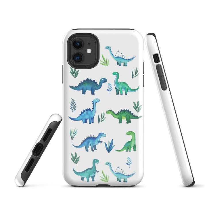 Dino Delight iPhone® Tough Case product image (1)