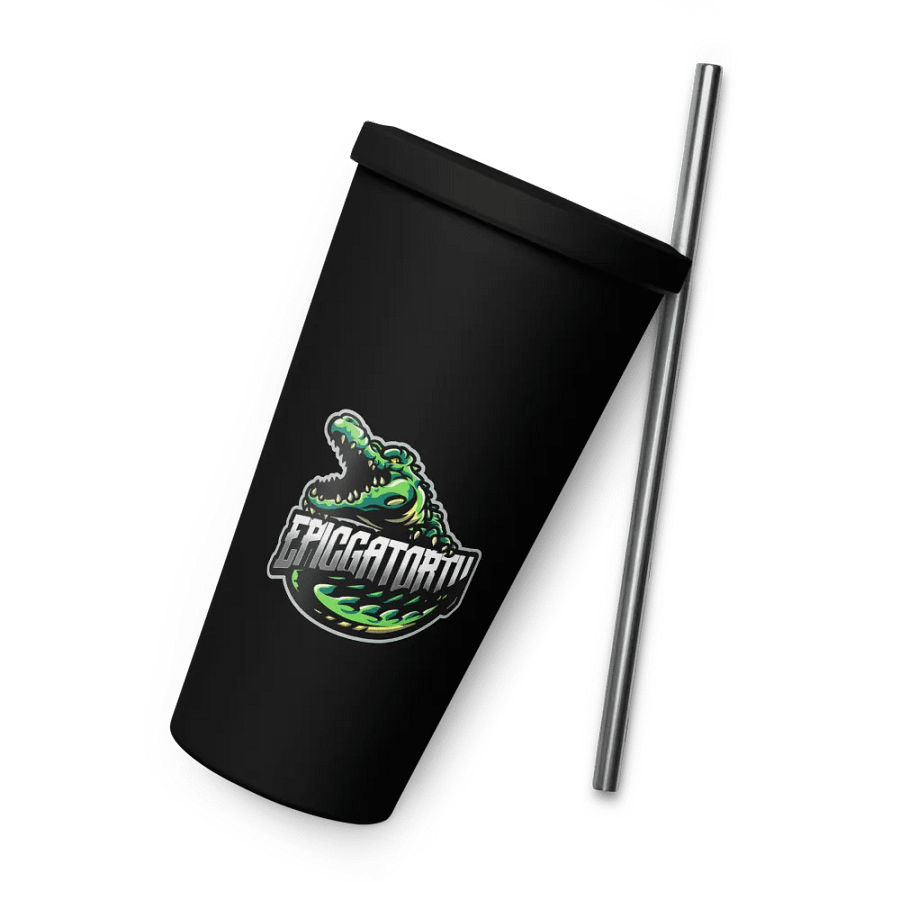 V2 Logo Insulated Tumbler with a Straw product image (6)