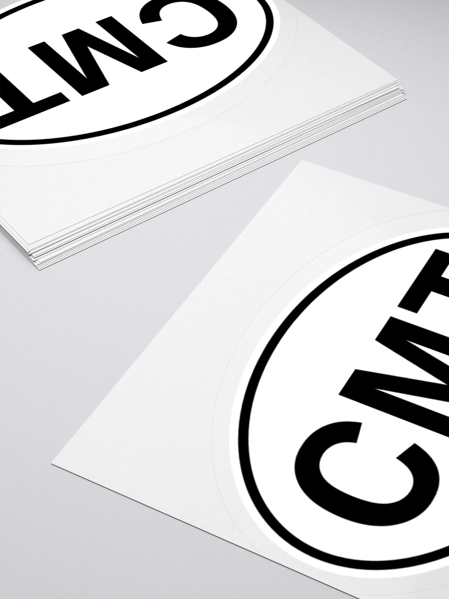 CMT Oval Sticker product image (4)