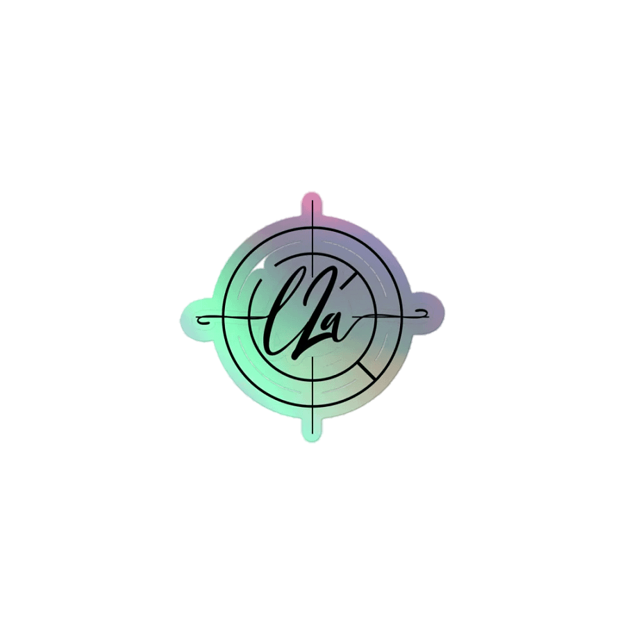 Holographic Lrn2aim Reticle Stickers product image (1)