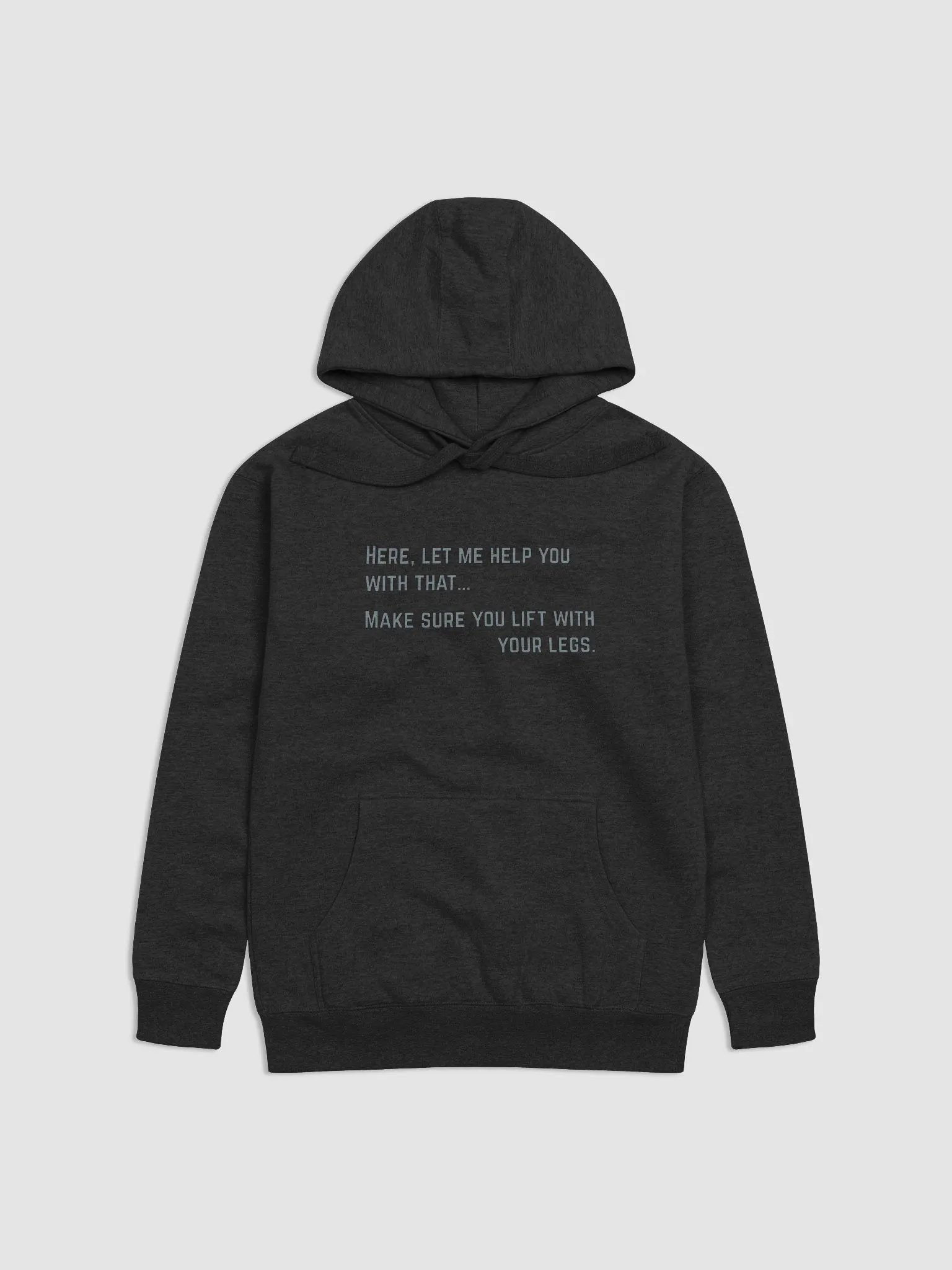 Here, let me help Unisex Premium Hoodie product image (1)