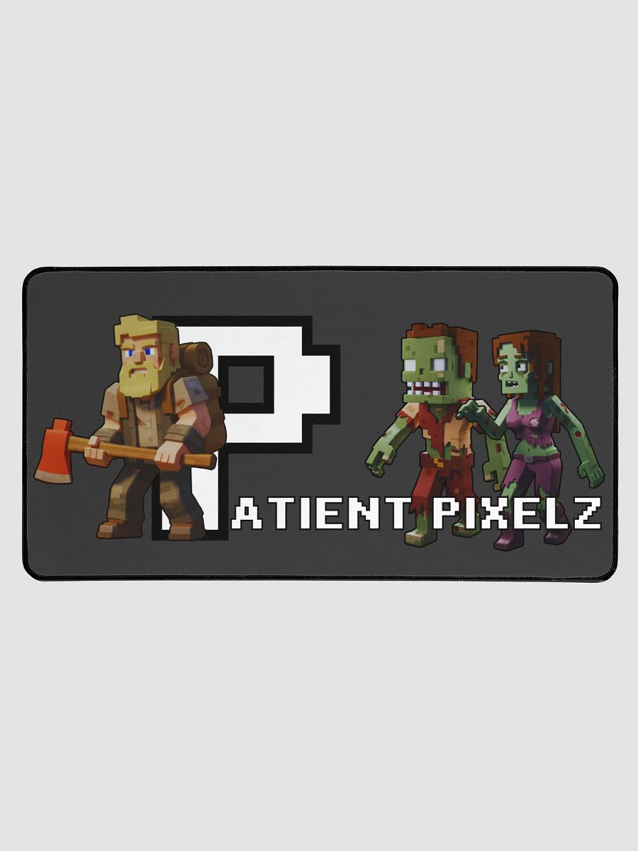 Patient PixelZ P Logo Desk Mat (Grey) product image (1)