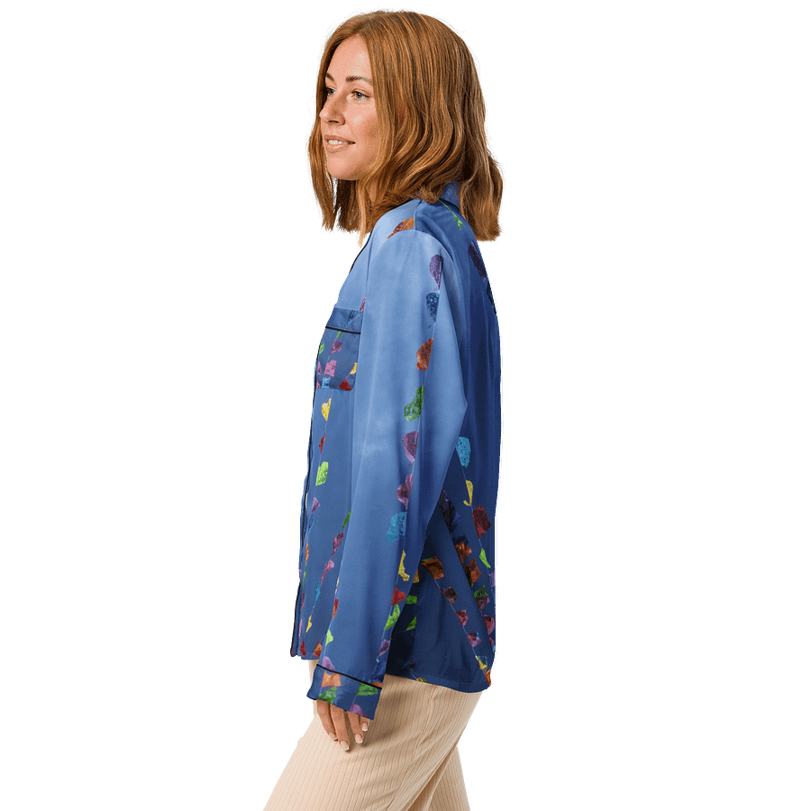 Papel Picado Long Sleeved Pajama Top product image (4)