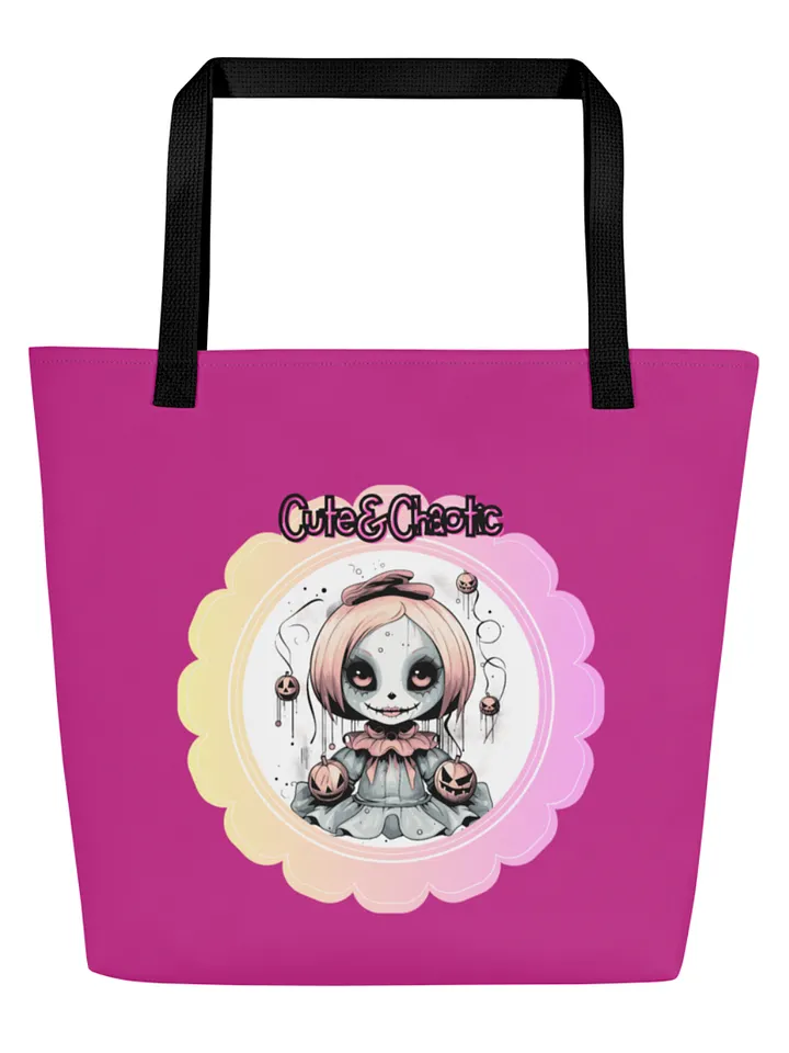 Cute & Chaotic All-Over Tote Bag product image (1)