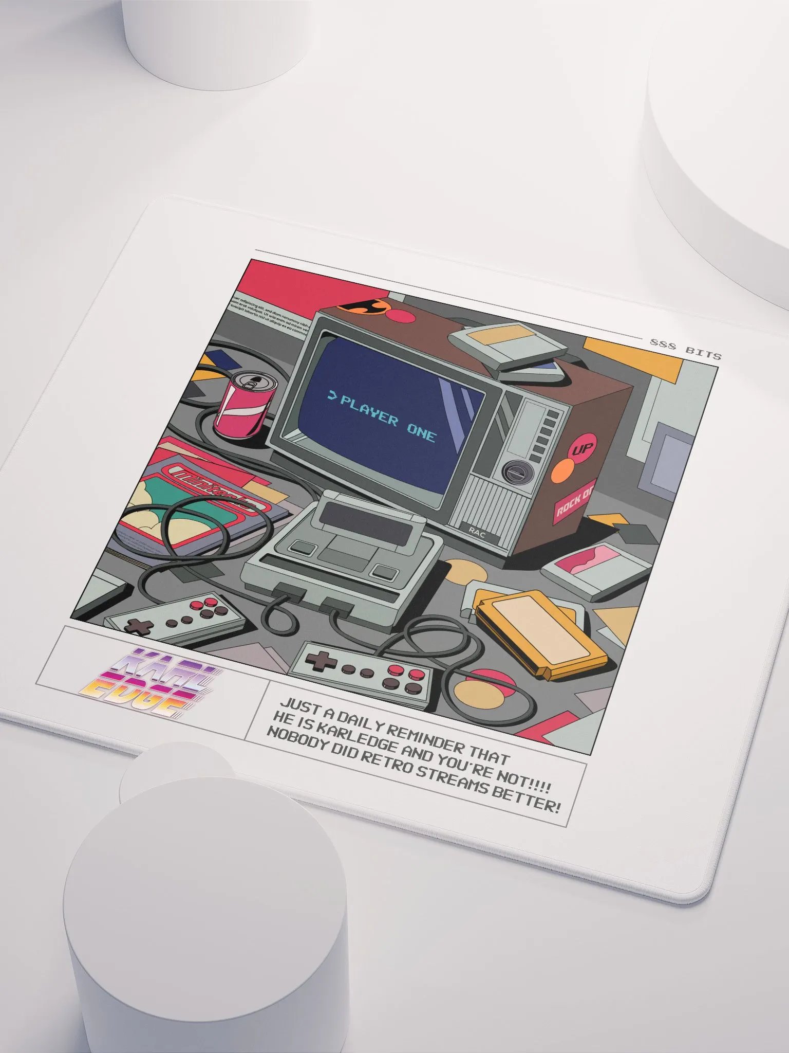 RETRO GAMER MOUSE PAD product image (3)