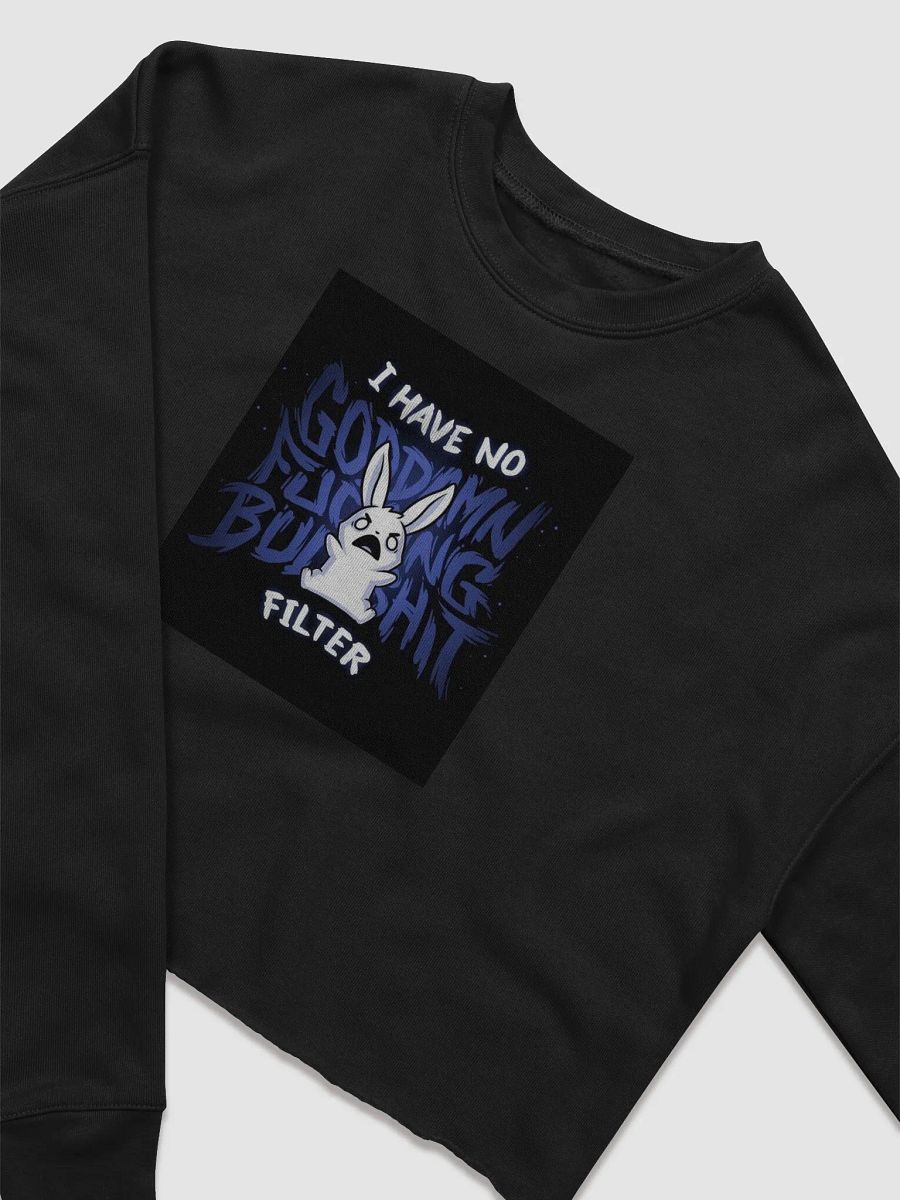 Unfiltered Rabbit Women's Crop Sweatshirt product image (12)