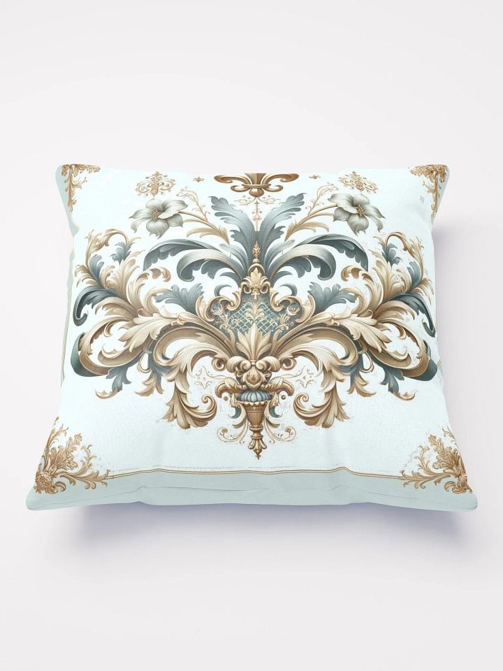 Regal Baroque Fleur-de-Lis Accent Pillow product image (2)