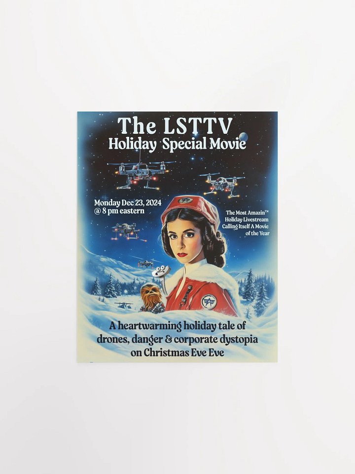 Limited Edition LSTTV Christmas Holiday Special Movie Poster 8x10 product image (2)