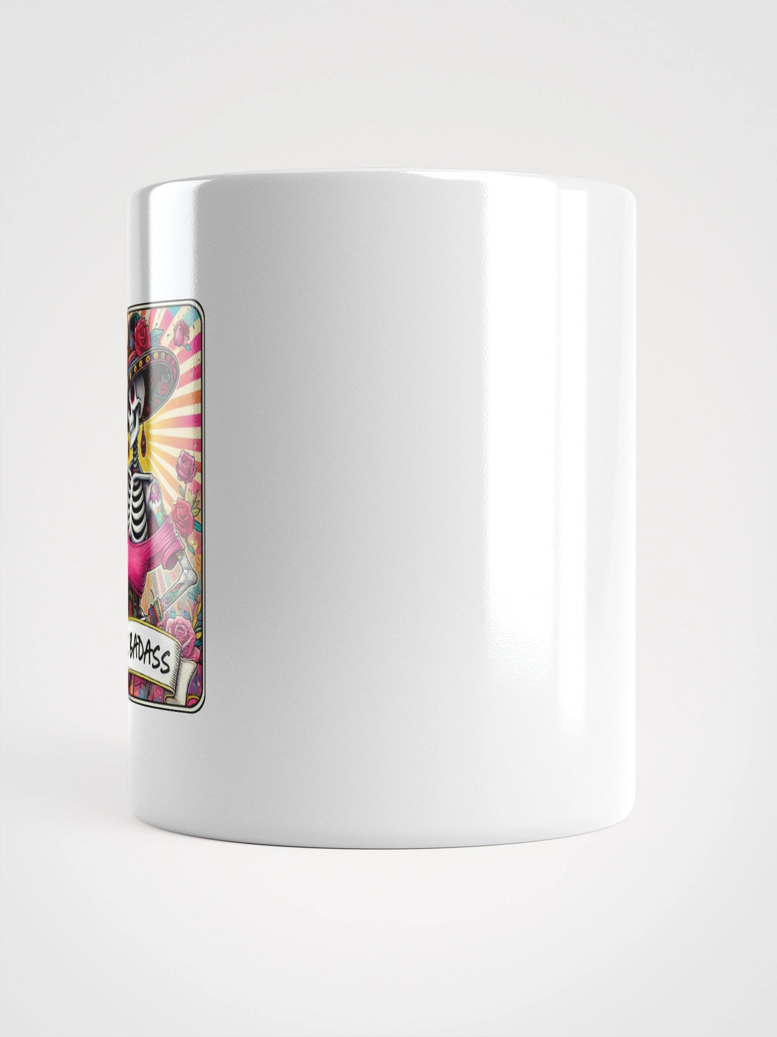 Badass Skeleton Rose Mug product image (17)