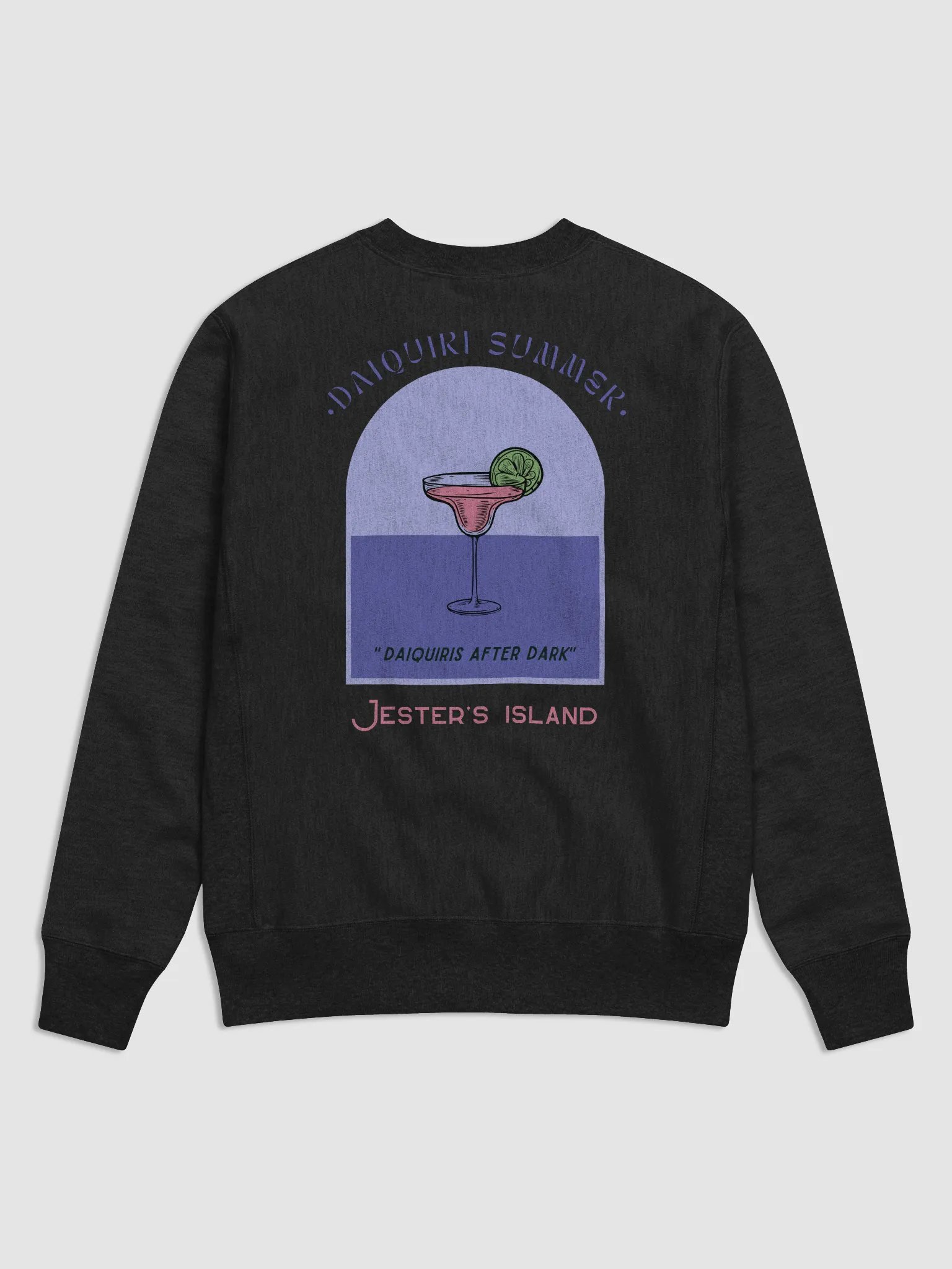 DAIQUIRIS AFTER DARK CHAMPION SWEATSHIRT product image (1)