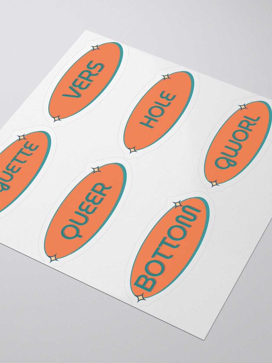 Queer Kiss Cut Sticker Set product image (3)