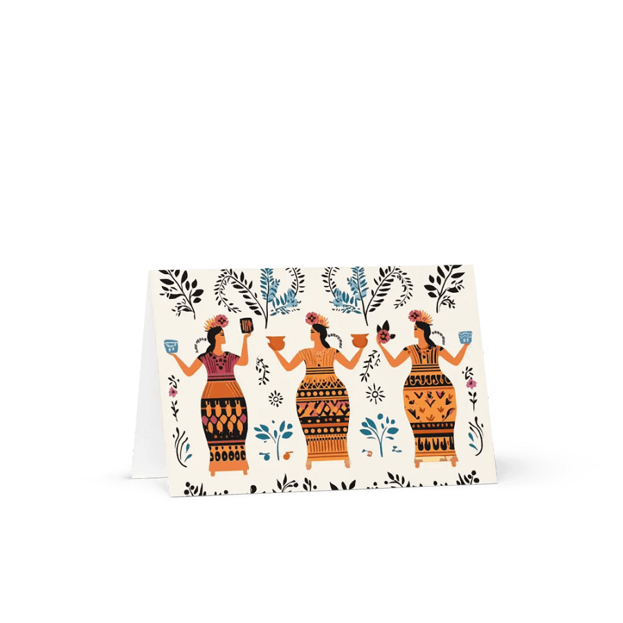 Daughters of the Olive Grove – Greeting Card product image (3)