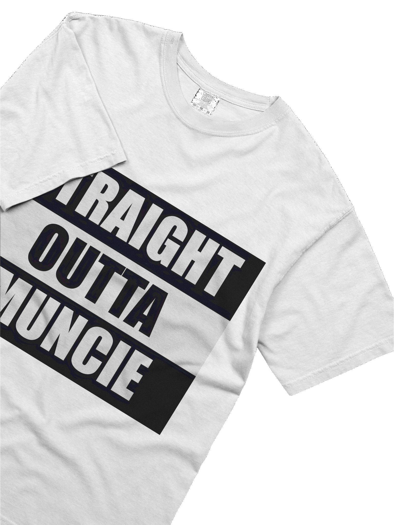 "Straight Outta Muncie" Parental Advisory Inspired T-Shirt product image (14)