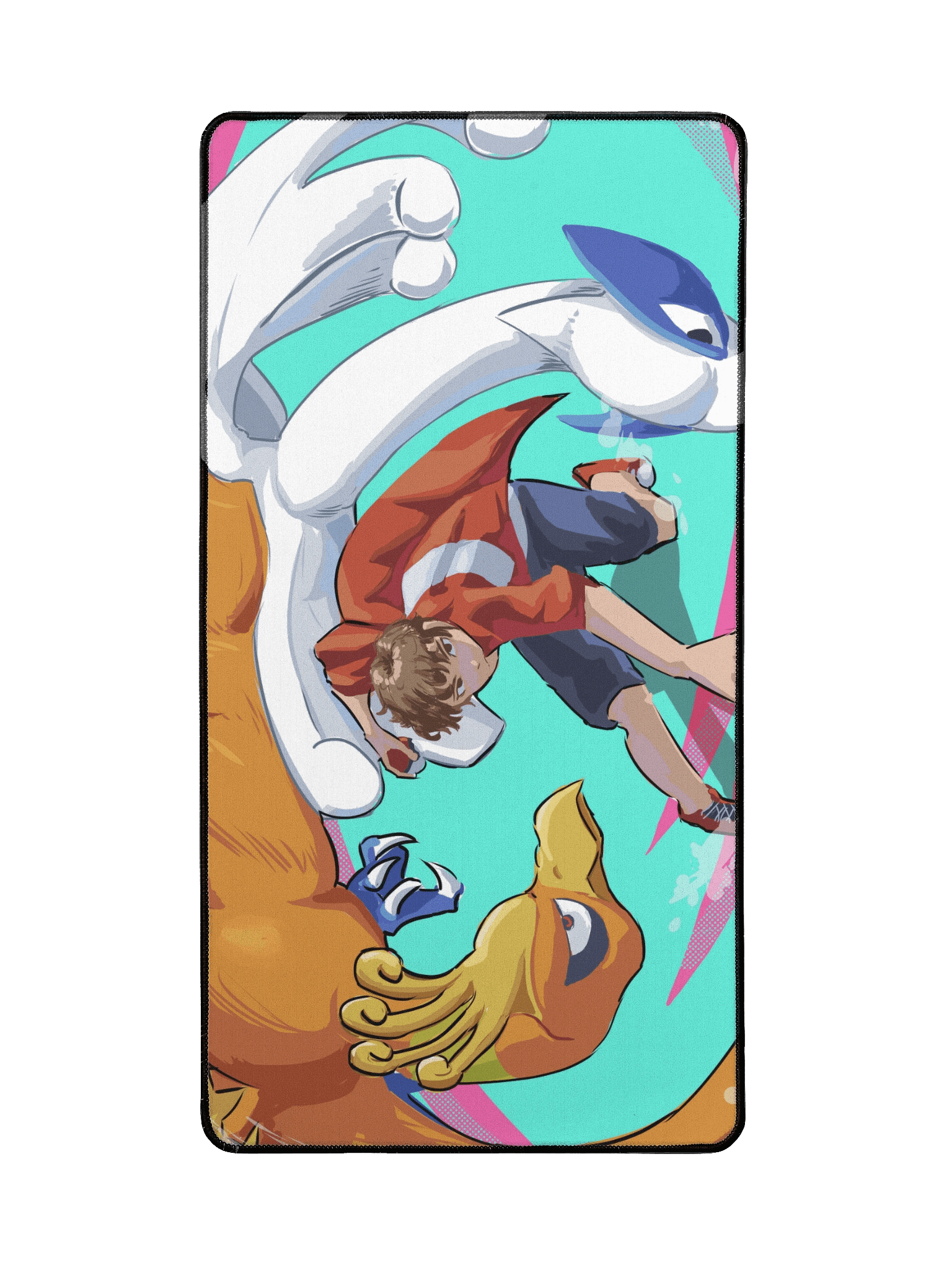 Godzly Oh-Oh Lugia 15.5" x 31.5" Desk Mat product image (2)