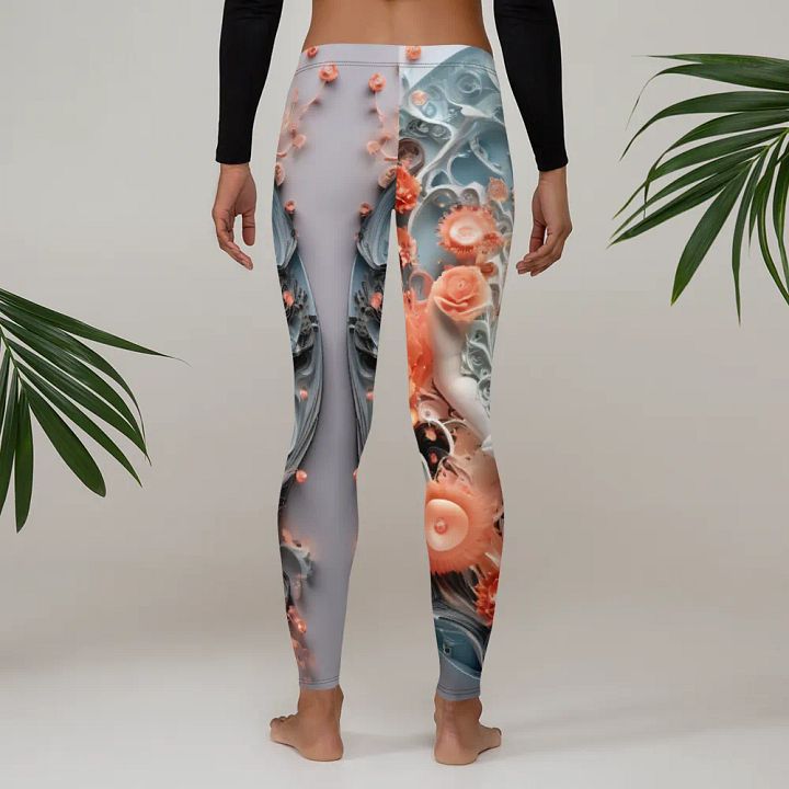 Floral Heart Legging product image (2)