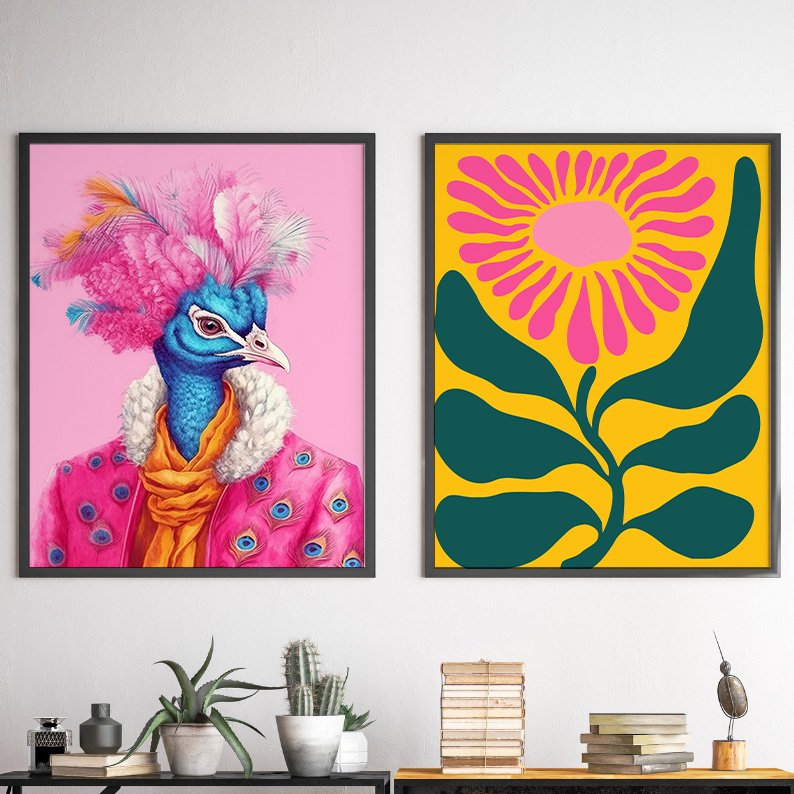 Eclectic Gallery Wall Set of 13 Surreal DIGITAL Prints product image (11)
