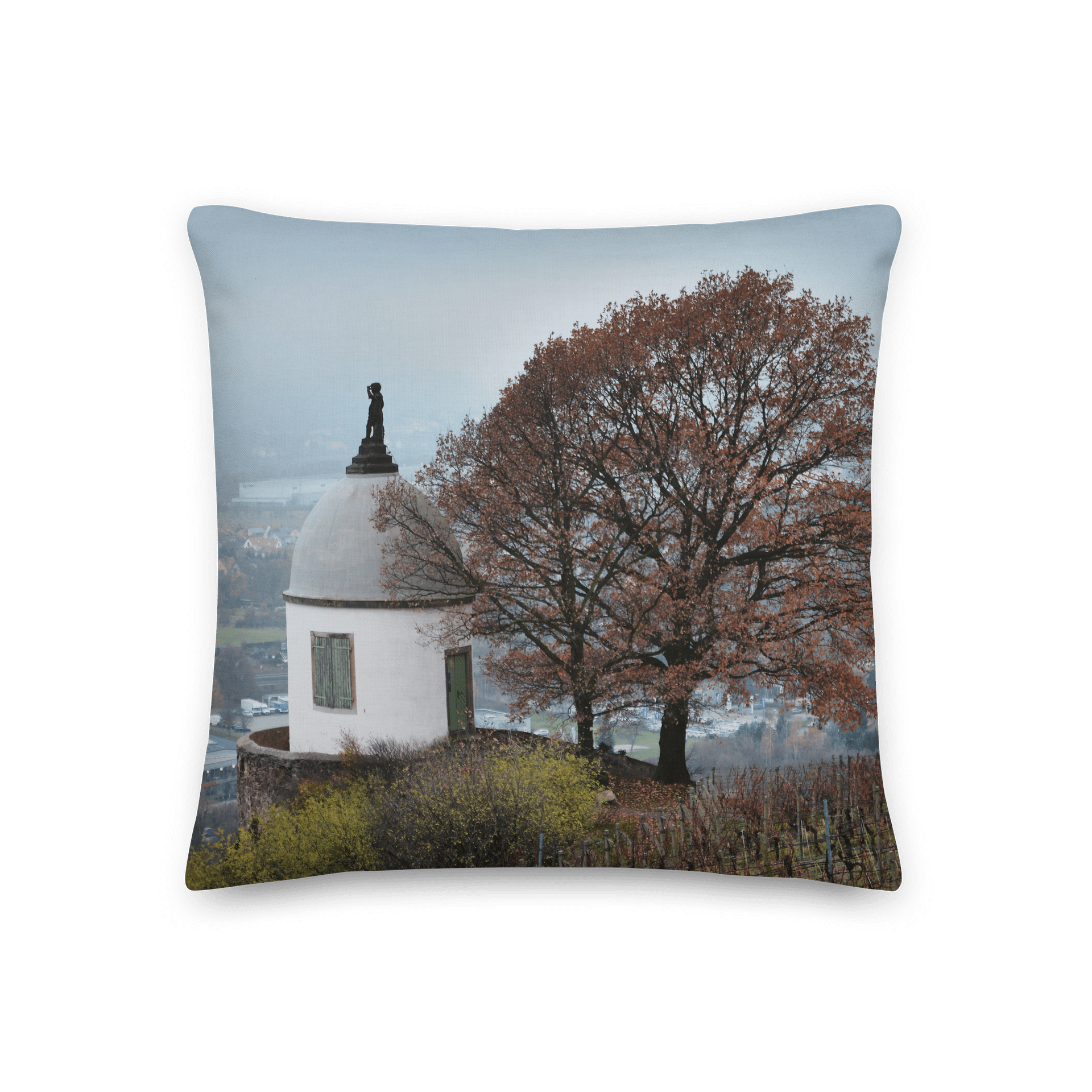 Premium-Kissen - Türmchen auf dem Hügel product image (1)