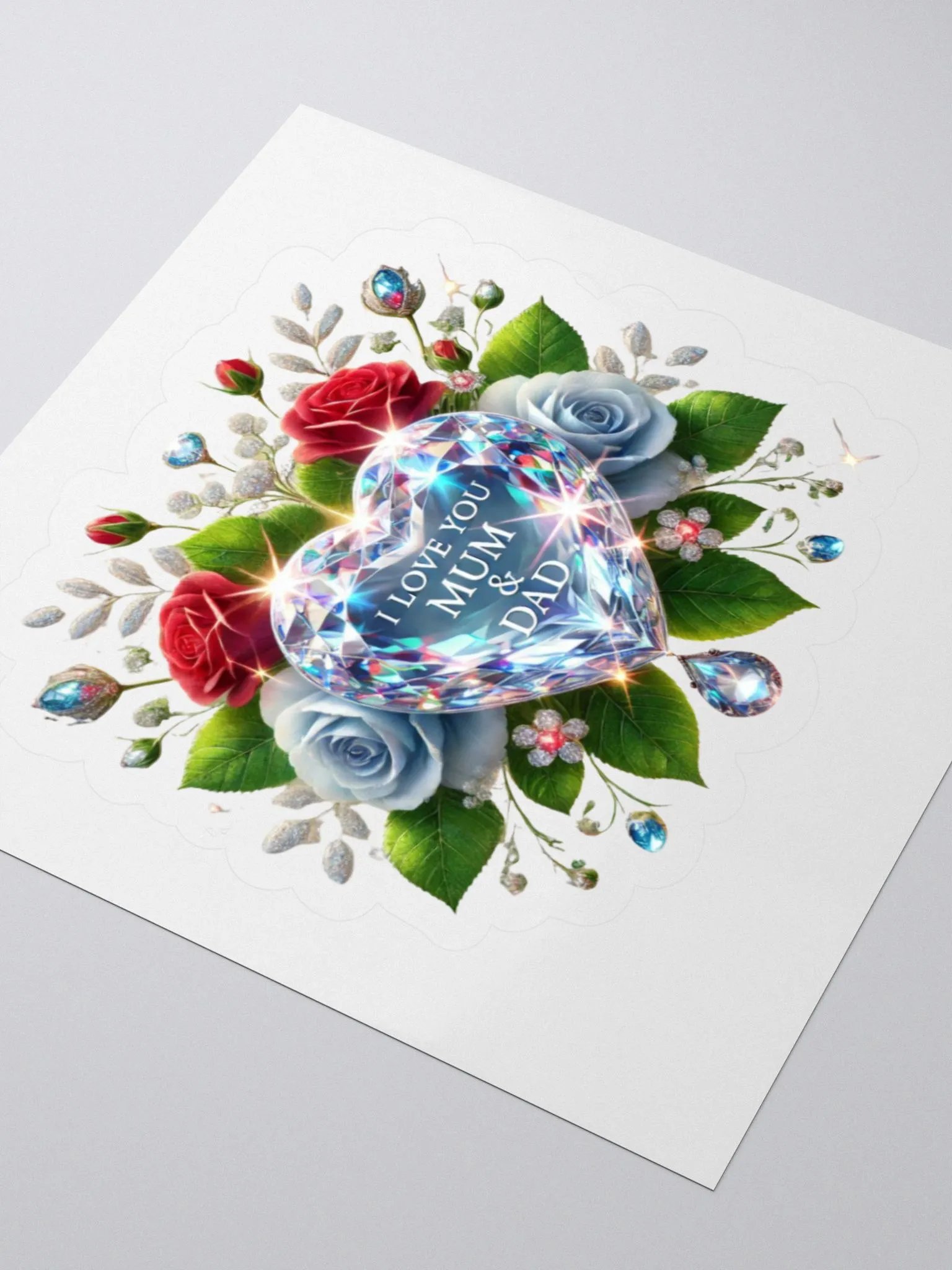 Eternal Love Kiss-Cut Stickers product image (10)