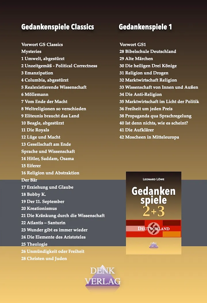 Gedankenspiele C-1 - Taschenbuch product image (2)