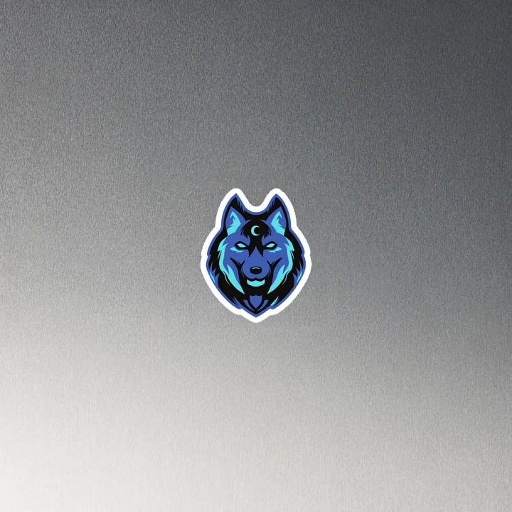 Wolf Die-Cut Magnets product image (4)