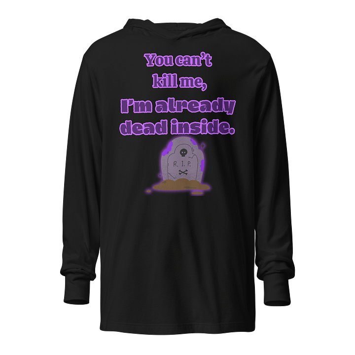 R.I.P. Inside Hooded Long Sleeve Tee product image (1)