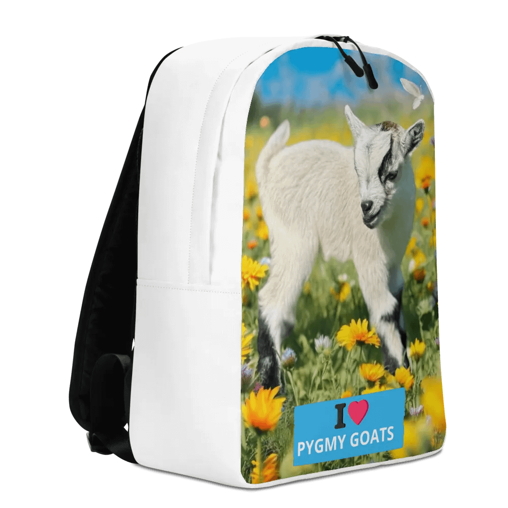I LOVE PYGMY GOATS BACKPACK product image (3)
