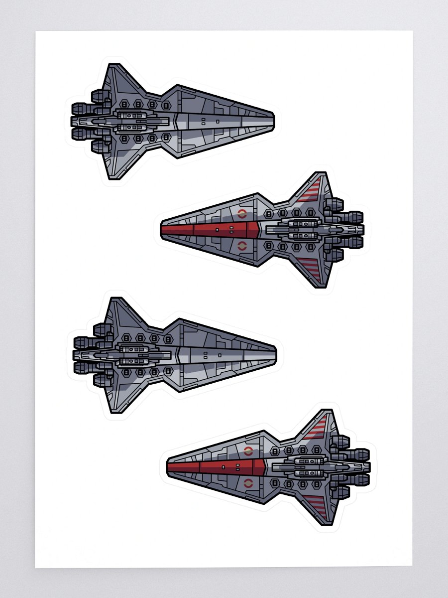 TOP DOWN STICKER - Republic Flagship Collection product image (3)