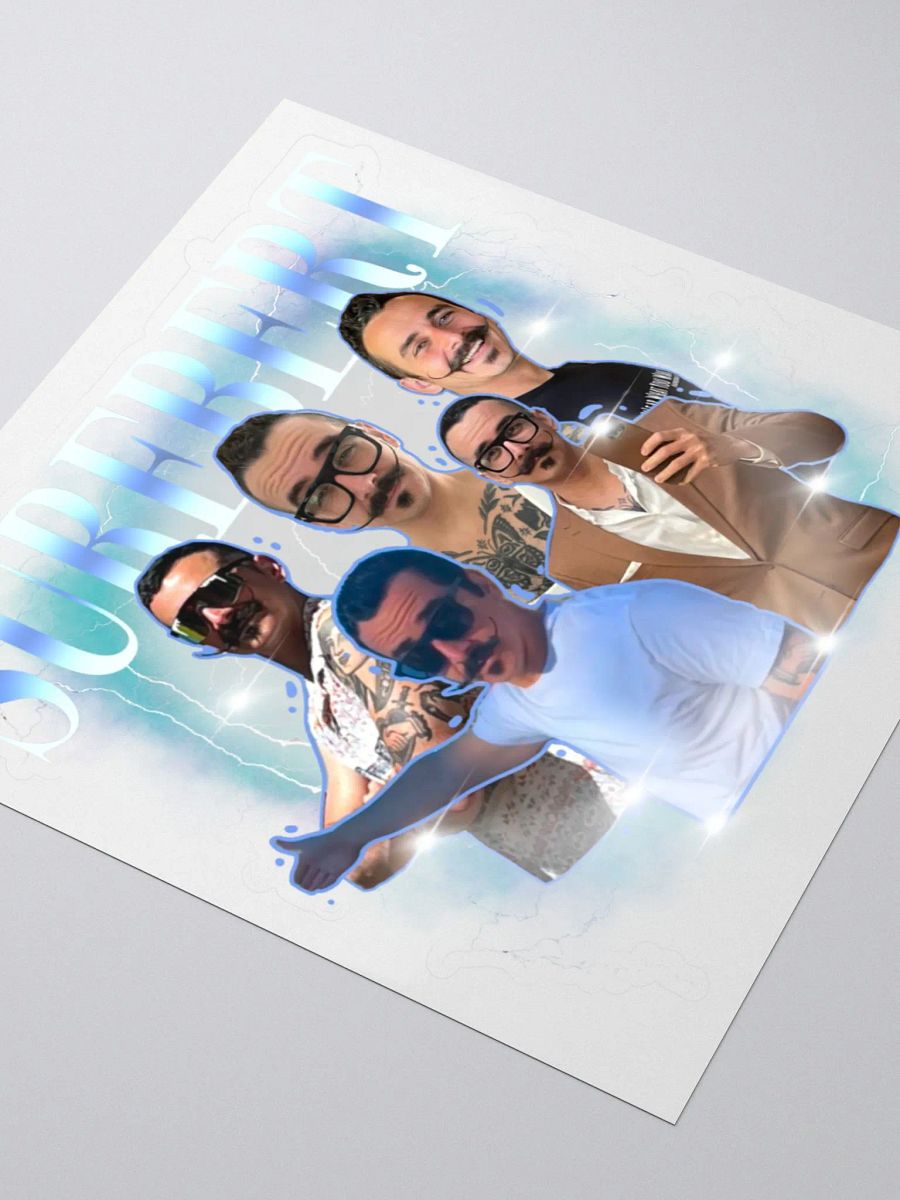 SUREBERT Mustache Mania Sticker product image (9)