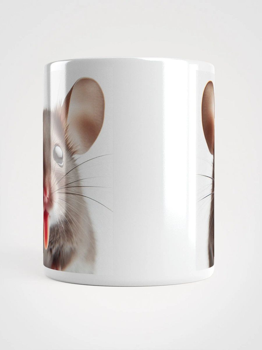 Rude Mouse #Humorous Glossy Mug - White product image (5)