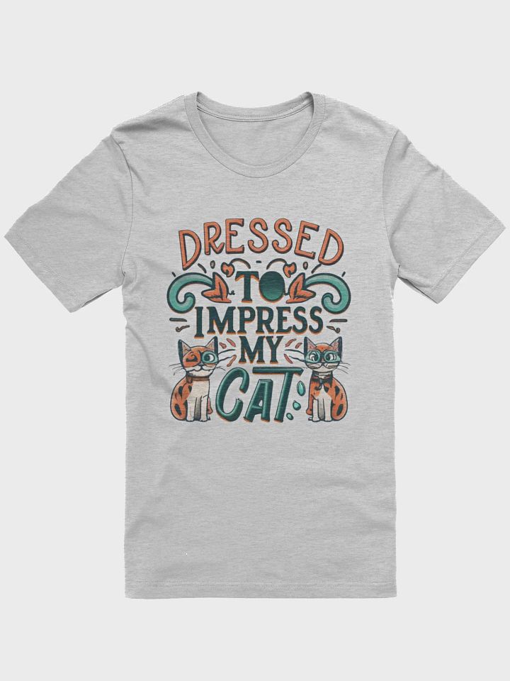 Dressed to impress my cat T-shirt - v3 product image (2)